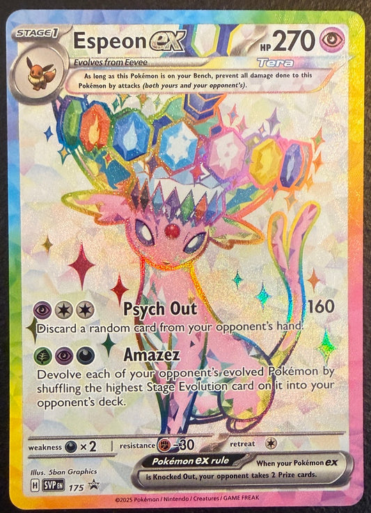 SVP175 Espeon ex - Holo Promo