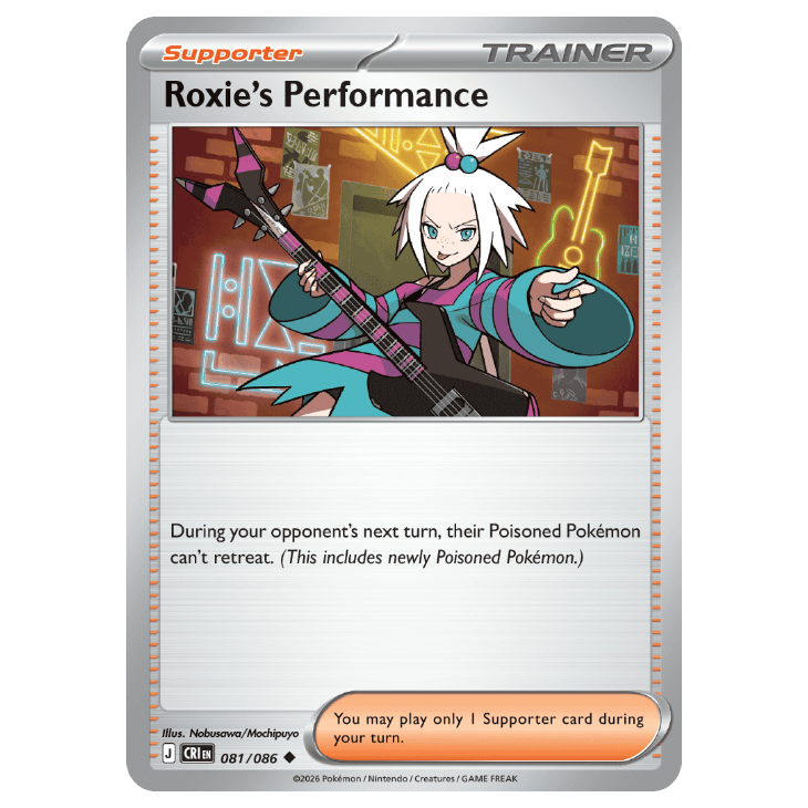 Roxie's Performance - Chaos Rising - 081/086 - Uncommon