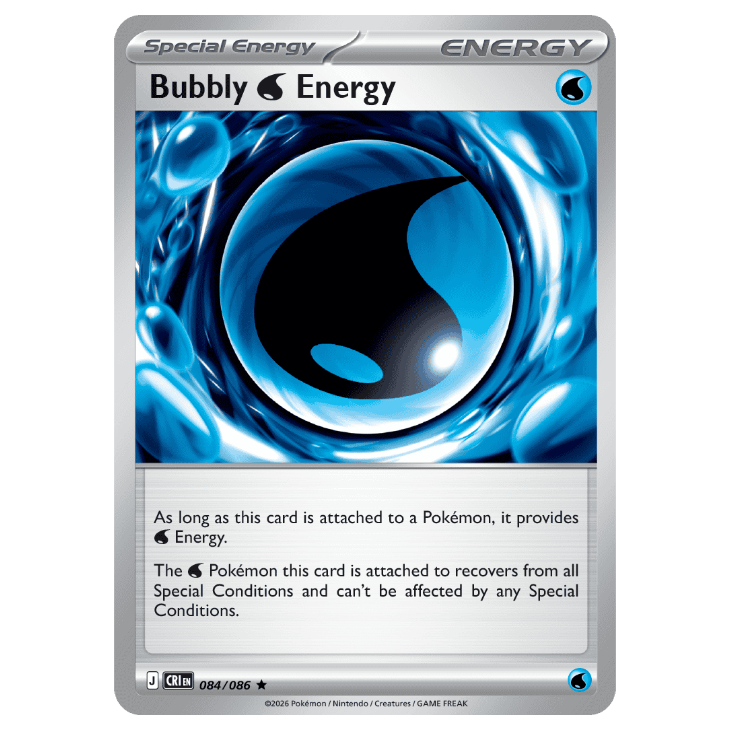 Bubbly Energy - Chaos Rising - 084/086 - Holo Rare