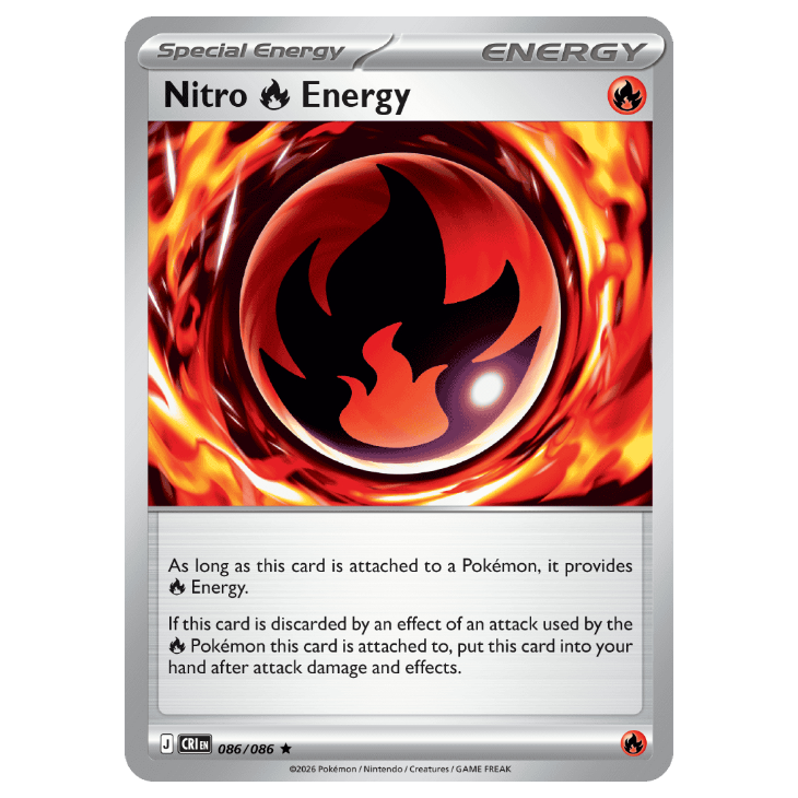 Nitro Energy - Chaos Rising - 086/086 - Holo Rare