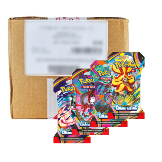 Chaos Rising SLEEVED booster CASE (144x Sleeved Booster Packs)