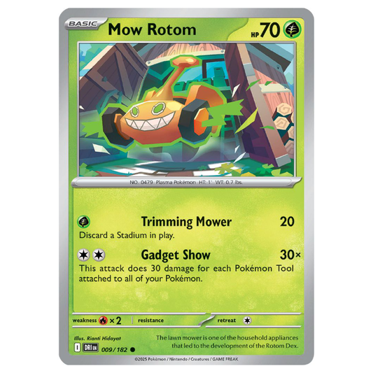 Mow Rotom - Destined Rivals - 009/182 - Common