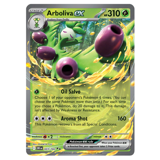 Arboliva ex - Destined Rivals - 023/182 - Double Rare