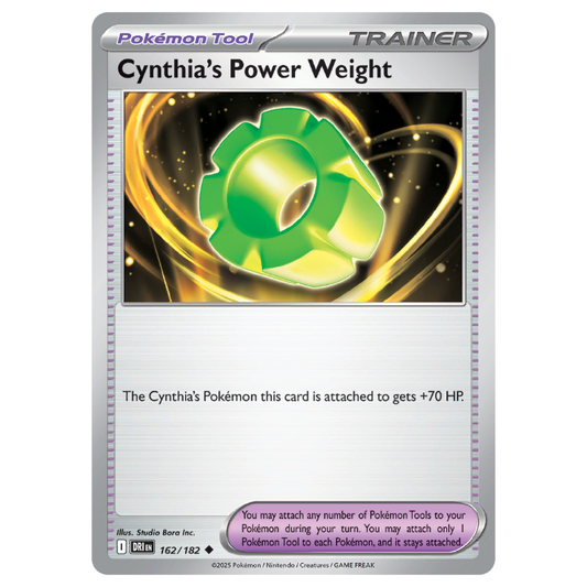 Cynthia's Power Weight - Destined Rivals - 162/182 - Uncommon
