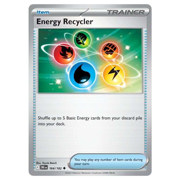 Energy Recycler - Destined Rivals* - 164/182 - Uncommon