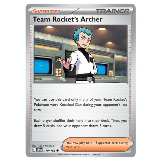 Team Rocket's Archer - Destined Rivals - 170/182 - Uncommon