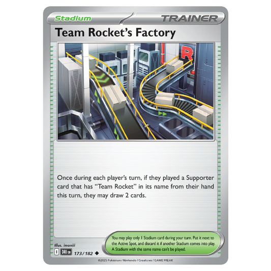 Team Rocket's Factory - Destined Rivals - 173/182 - Uncommon