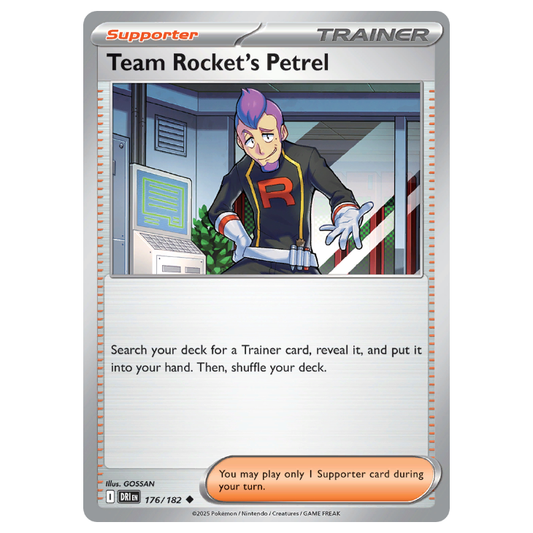 Team Rocket's Petrel - Destined Rivals - 176/182 - Uncommon