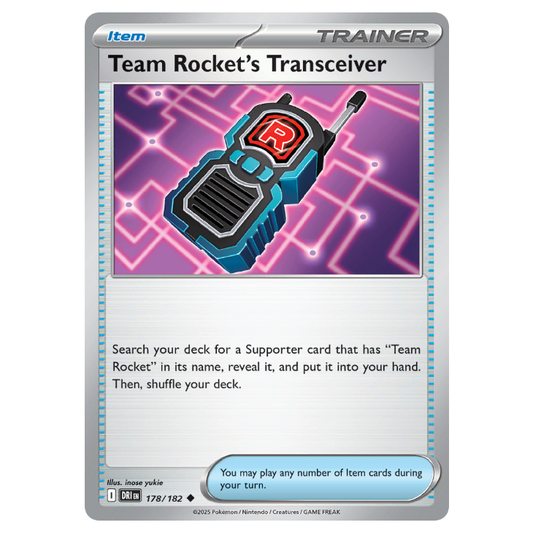 Team Rocket's Transceiver - Destined Rivals - 178/182 - Uncommon