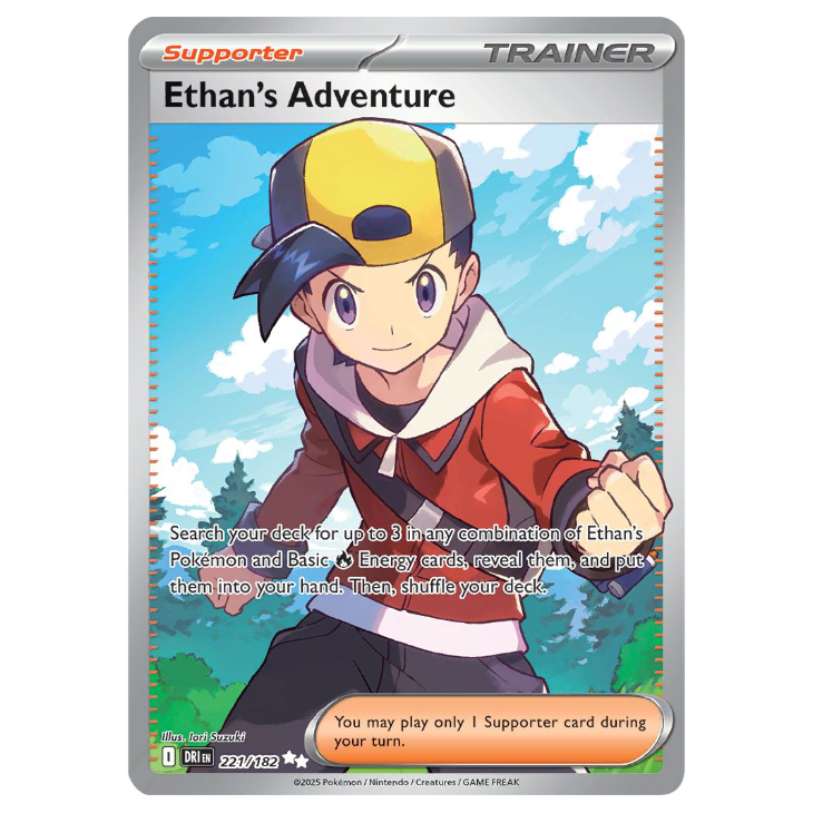 Ethan's Adventure - Destined Rivals - 221/182 - Ultra Rare Full Art