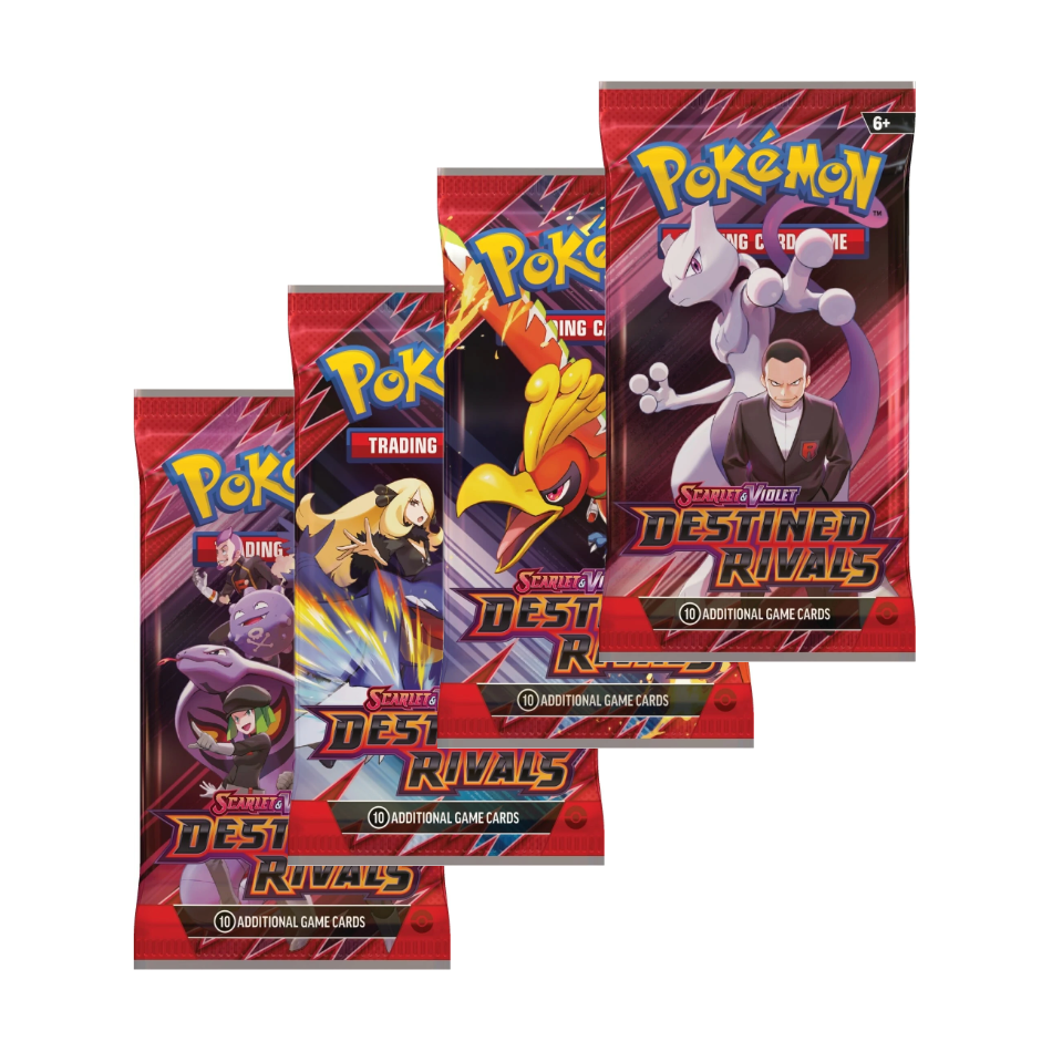 Destined Rivals 4x Booster Pack Art Set