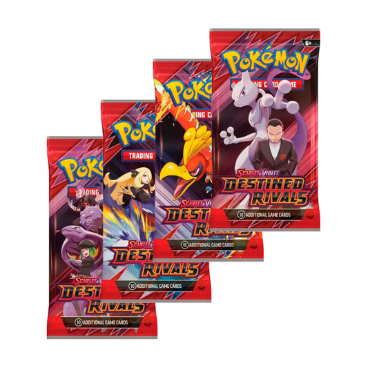 Destined Rivals 4x Booster Pack Art Set