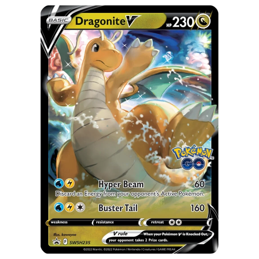 *SEALED* Dragonite VSTAR SWSH236 & Dragonite V SWSH235