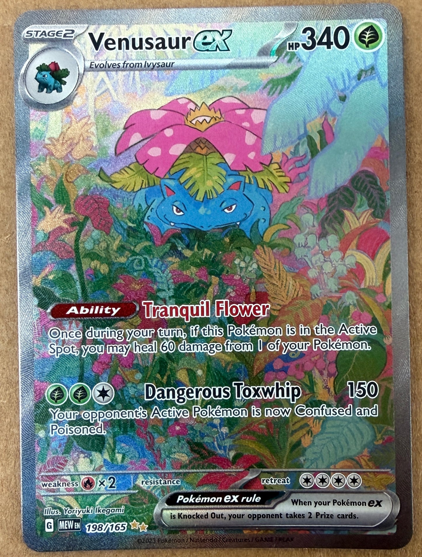 Venusaur - 151 - 198/165 - Special Illustration Rare