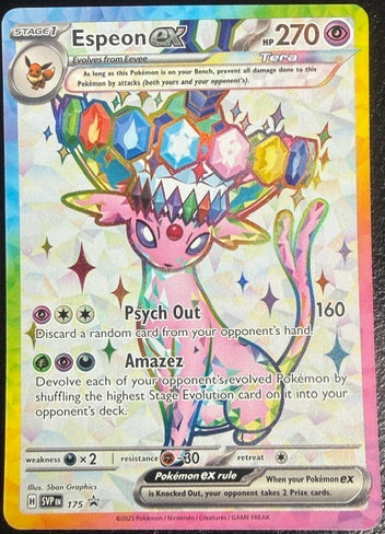SVP175 Espeon ex - Holo Promo