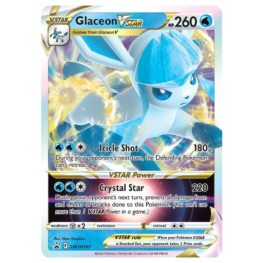 SWSH197 Glaceon VSTAR - Holo Promo