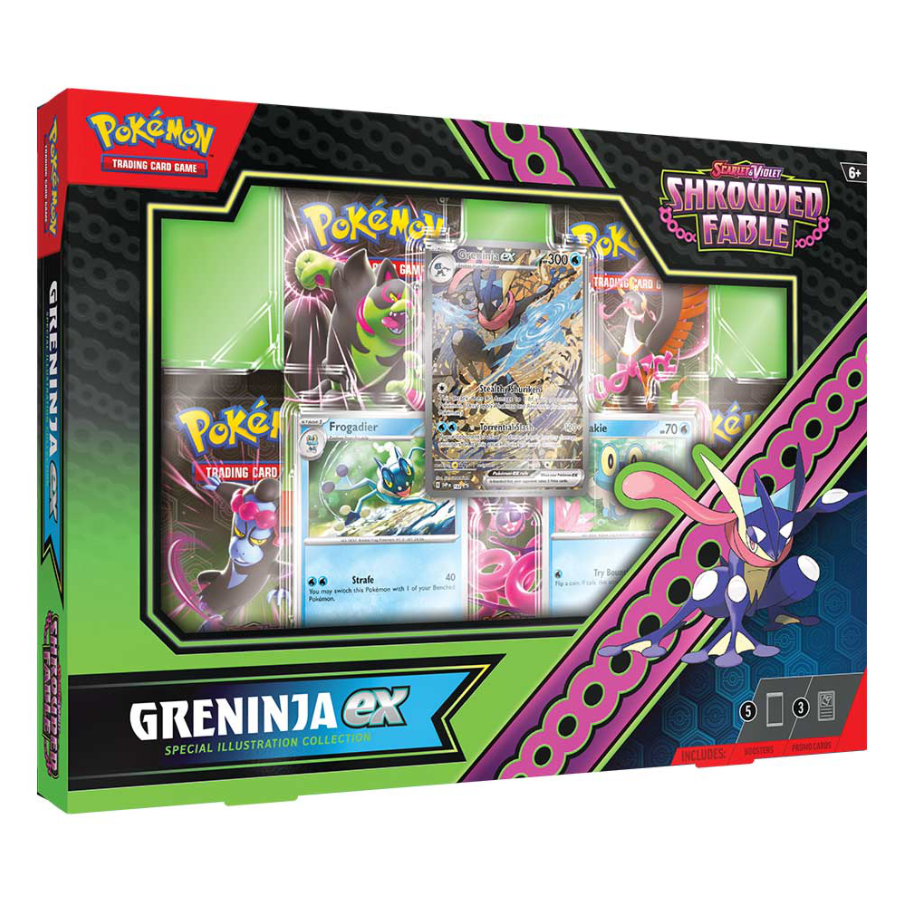 Shrouded Fable Greninja ex / Kingdra ex Special Illustration Collection