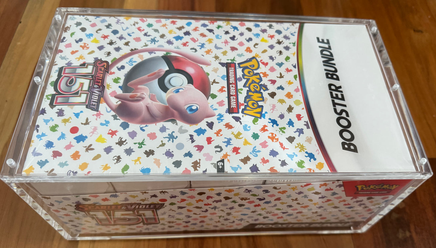 Acrylic 10x Booster Bundle / Build & Battle Display