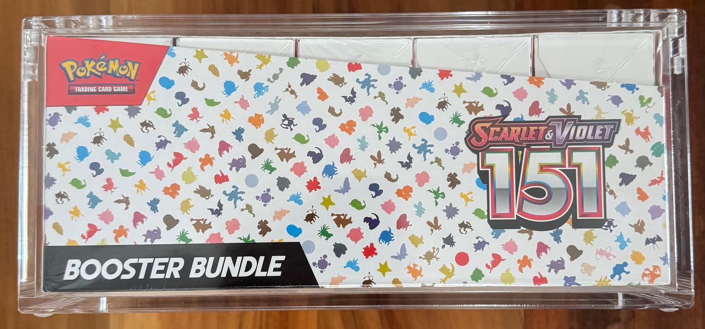 Acrylic 10x Booster Bundle / Build & Battle Display