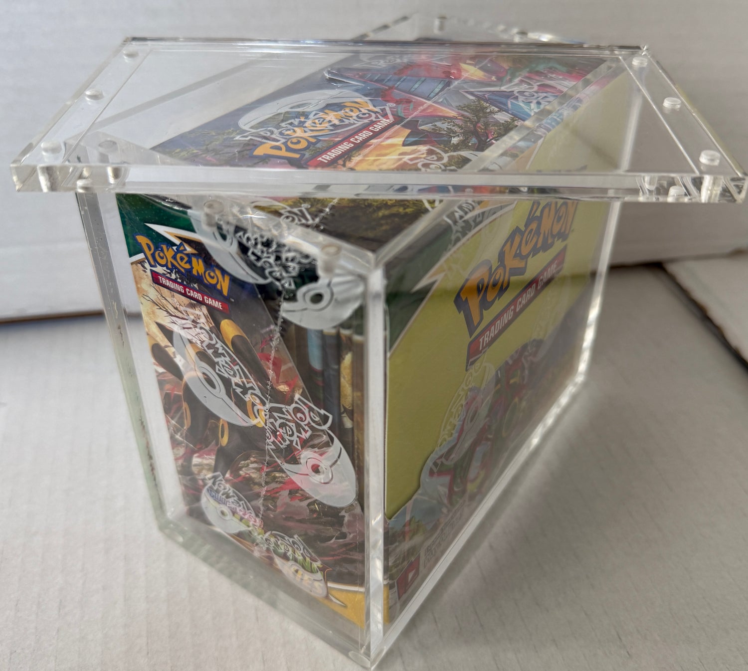 Acrylic Booster Box Display (Pokmon - English) The Game Tree NZ Acrylic Booster Box Display (Pokmon - English) The Game Tree NZ