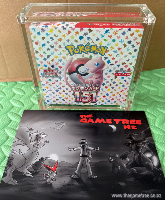 Acrylic Japanese Pokémon Booster Box Display (Standard size)