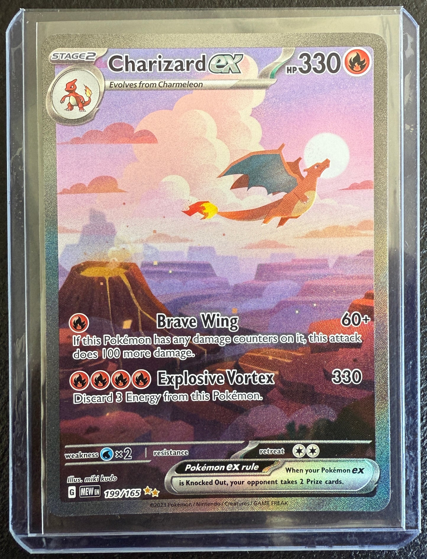 Charizard ex - 151 - 199/165 - Special Illustration Rare (MP)