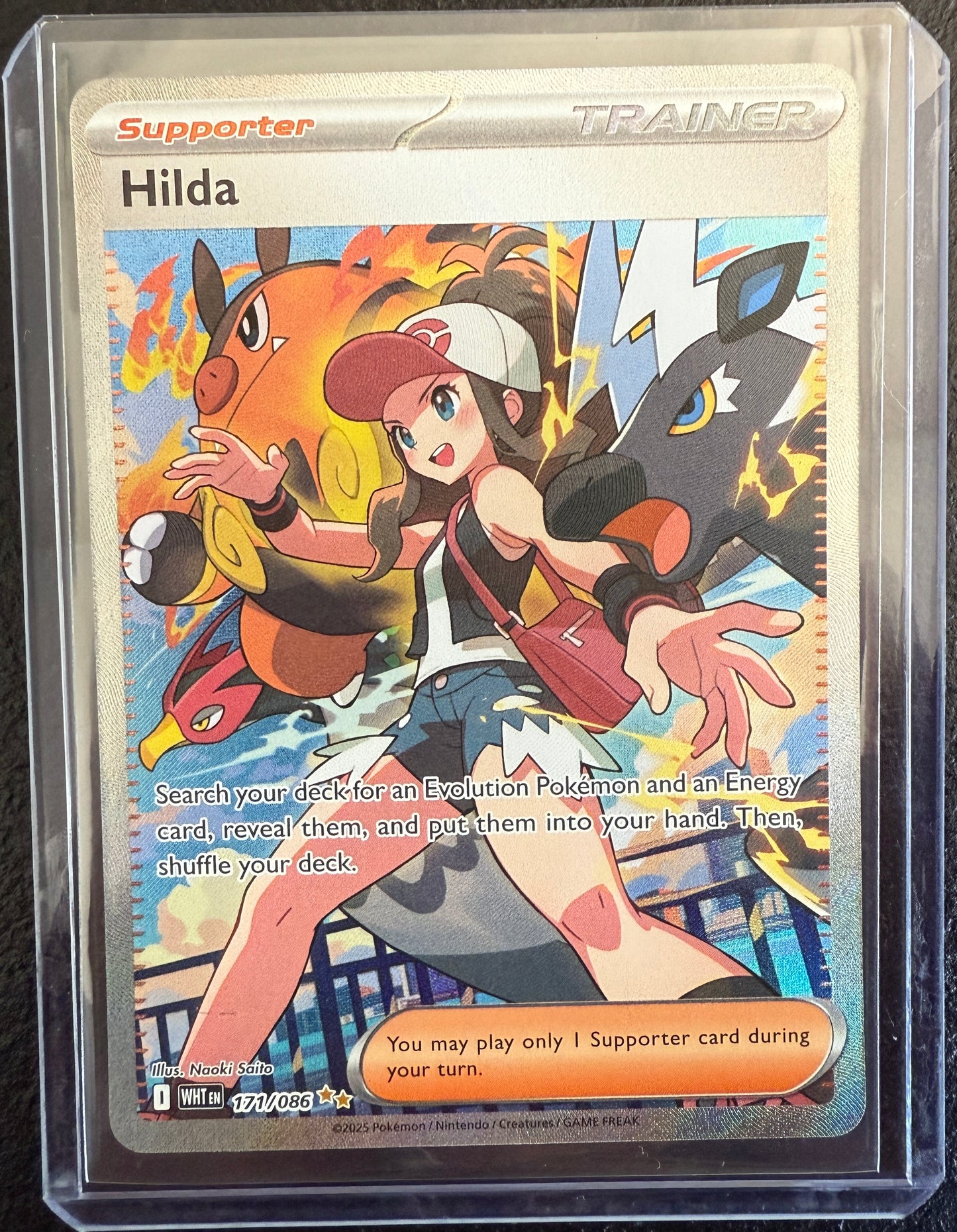 Hilda - White Flare - 171/086 - Special Illustration Rare