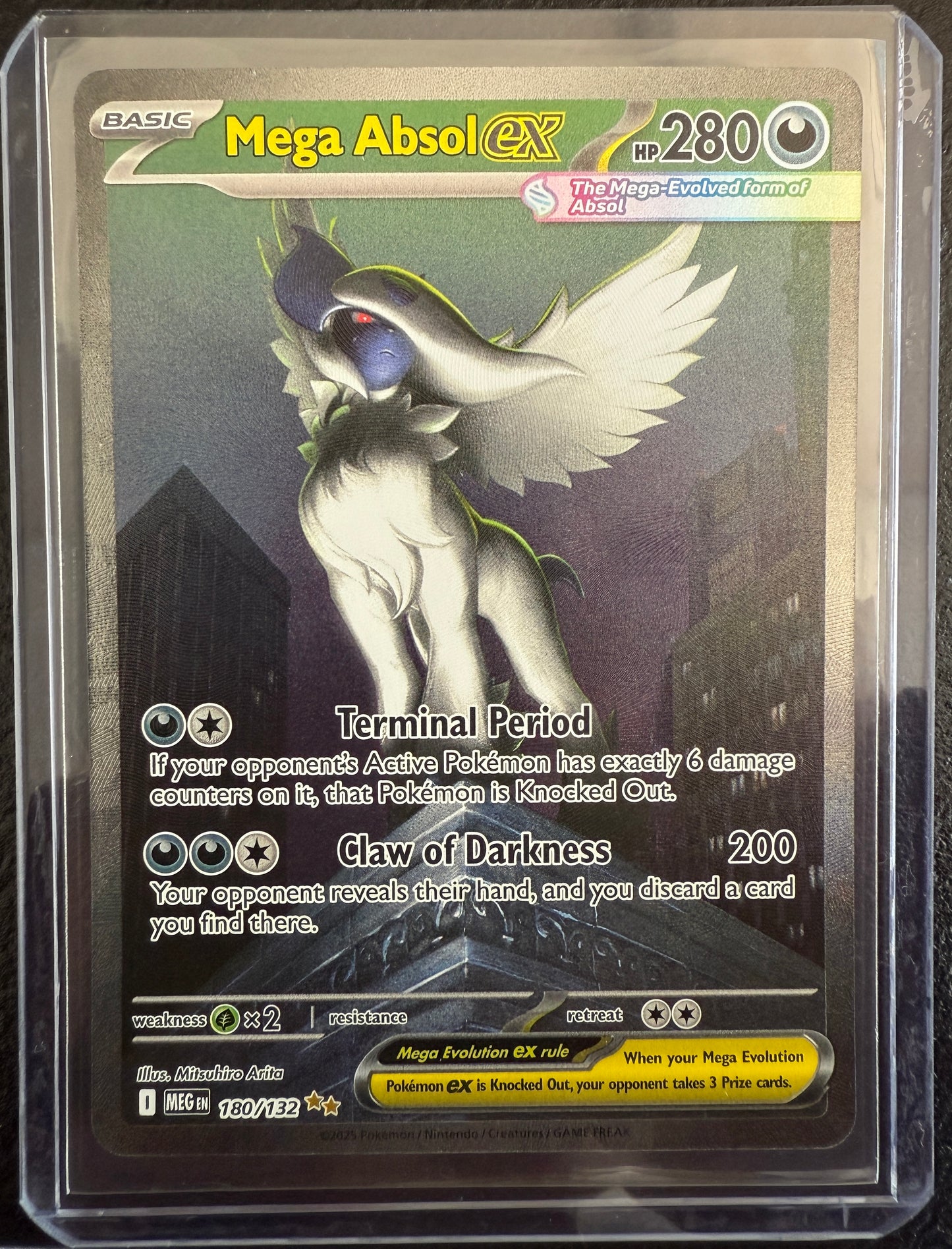 Mega Absol ex - Mega Evolution - 180/132 - Special Illustration Rare