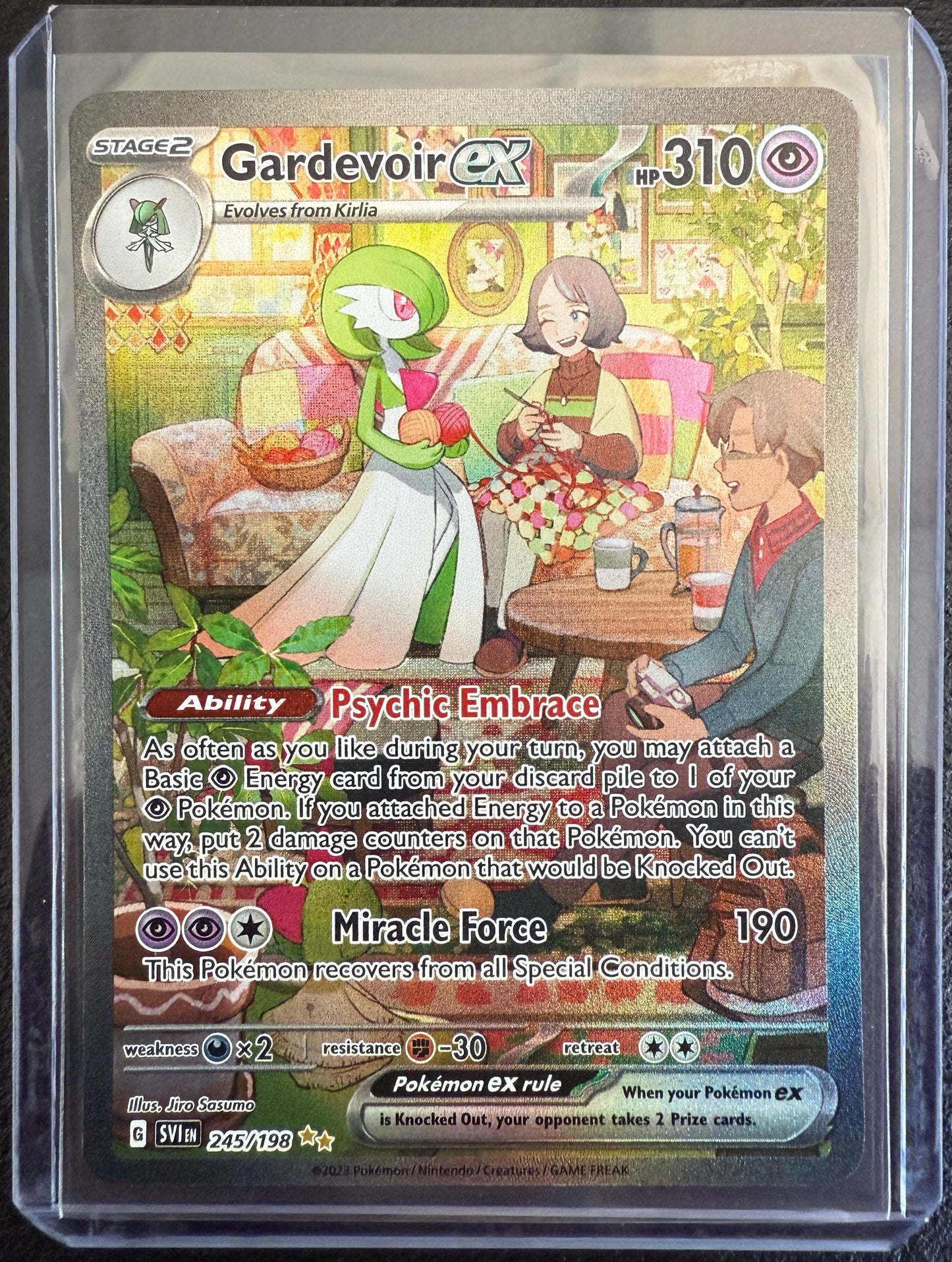 Gardevoir ex - Scarlet & Violet - 245/198 - Special Illustration Rare