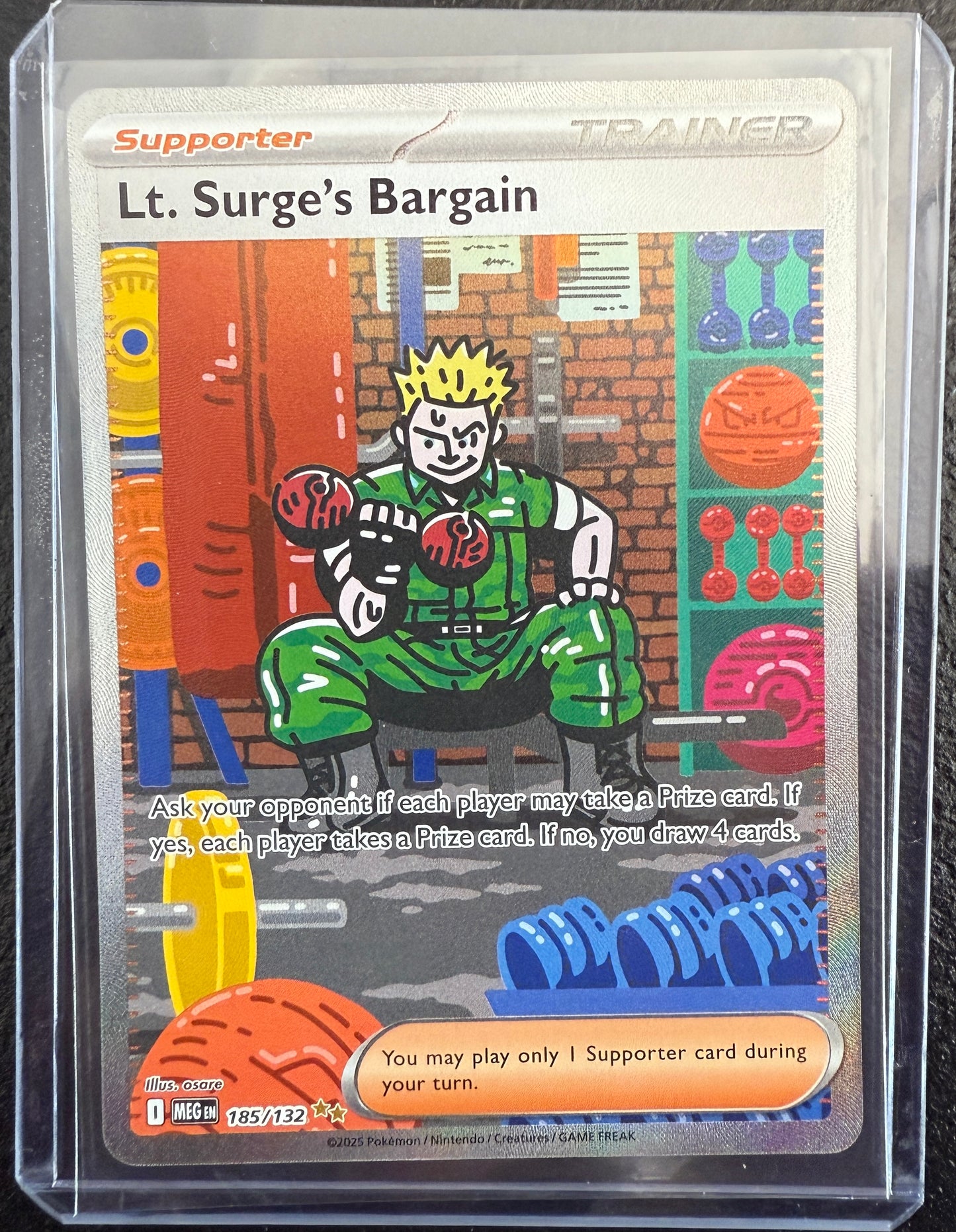 Lt. Surge's Bargain - Mega Evolution - 185/132 - SIR