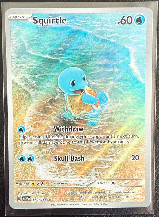 Squirtle - 151 - 170/165 - Illustration Rare