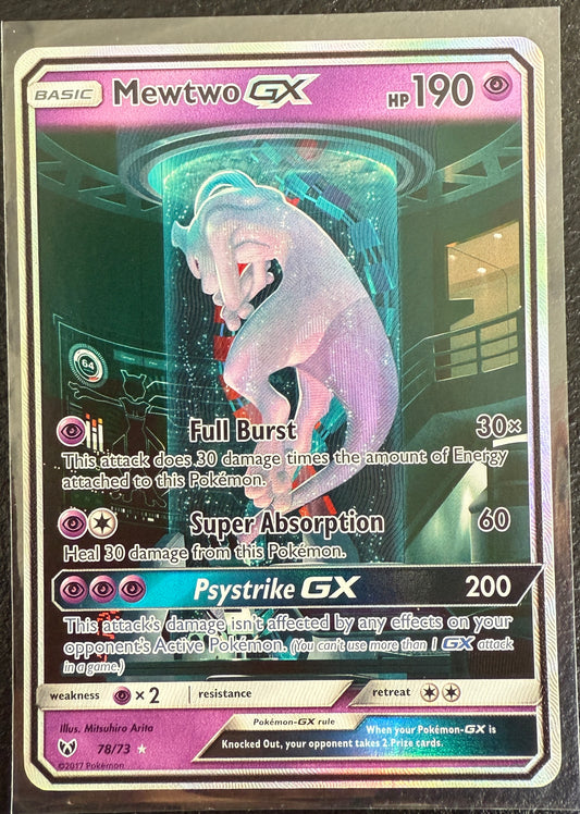 Mewtwo GX "Mewtube" - Shining Legends - 78/73 - Secret Rare