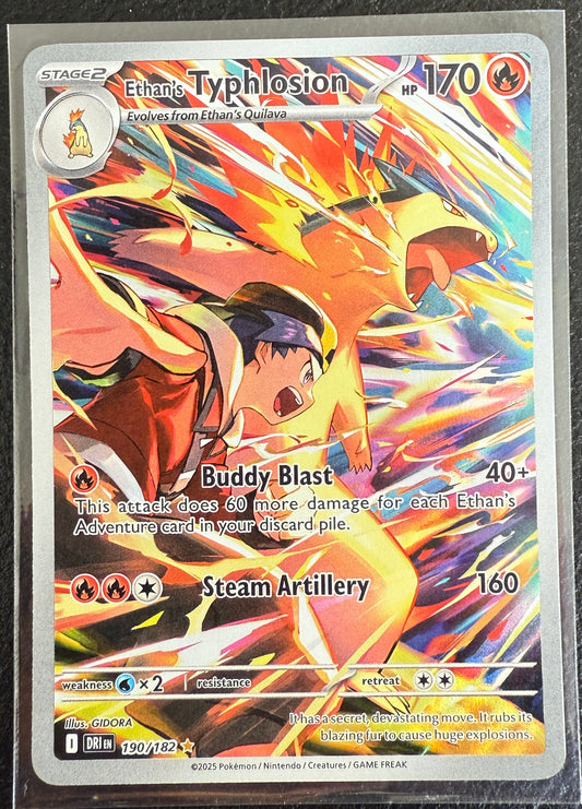 Ethan's Typhlosion - Destined Rivals - 190/182 - Illustration Rare