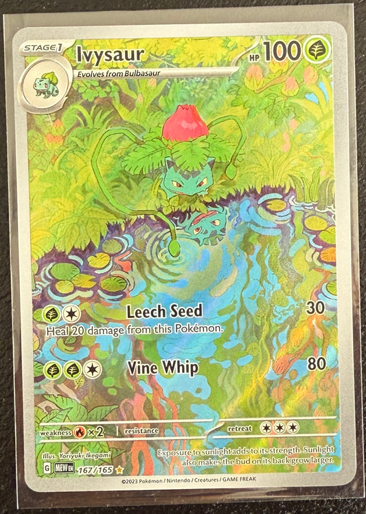 Ivysaur - 151 - 167/165 - Illustration Rare