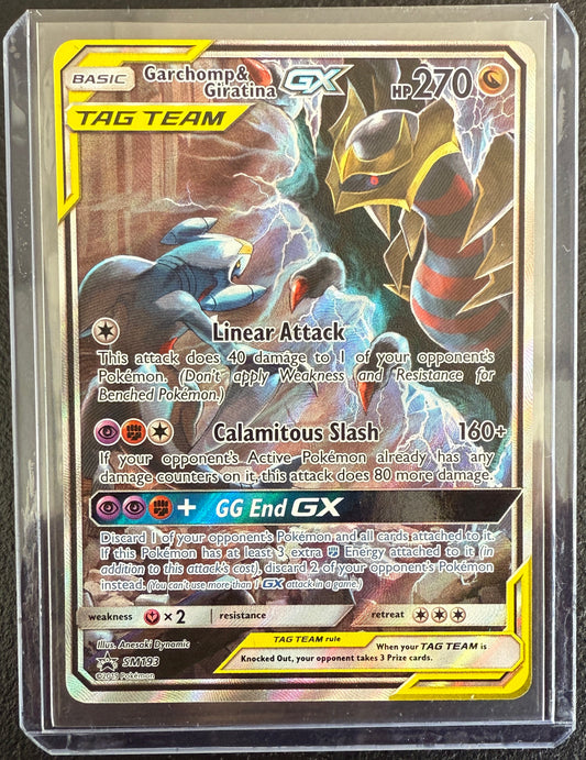 SM193 Garchomp & Giratina GX - SM Alt. Art Promo (MP+)