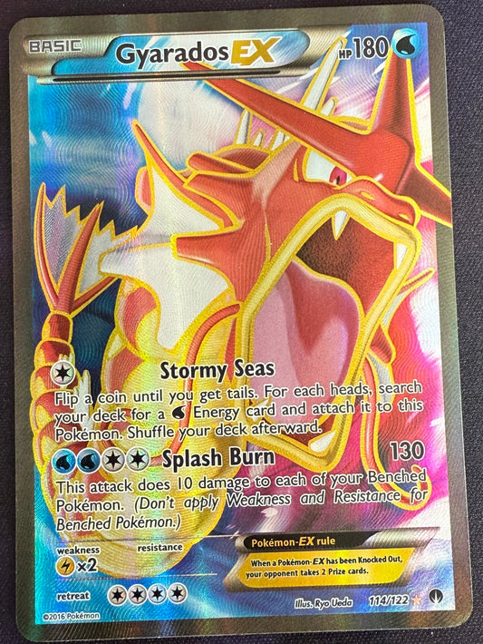 Gyarados EX - Breakpoint - 114/122 - Ultra Rare Full Art (MP)