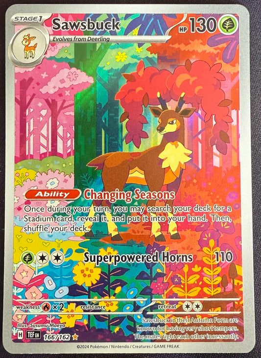 Sawsbuck - Temporal Forces - 166/162 - Illustration Rare