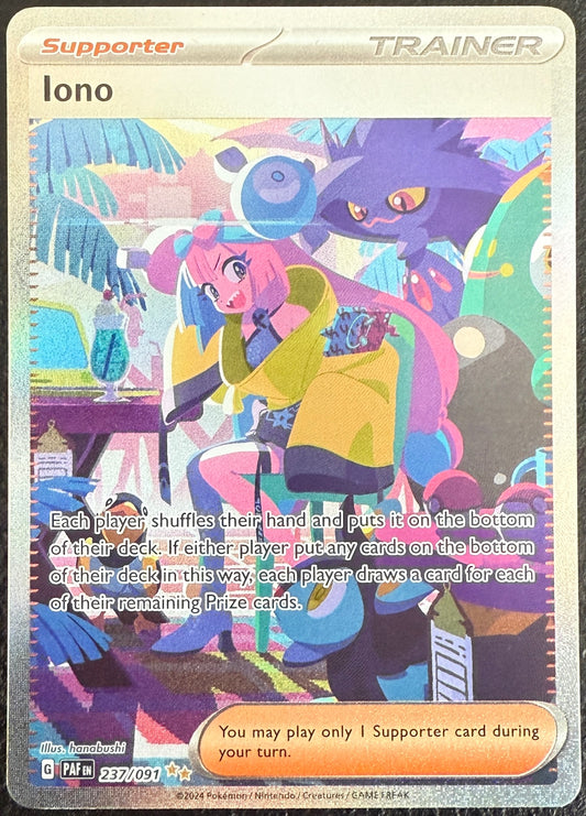 Iono - Paldean Fates - 237/091 - Special Illustration Rare