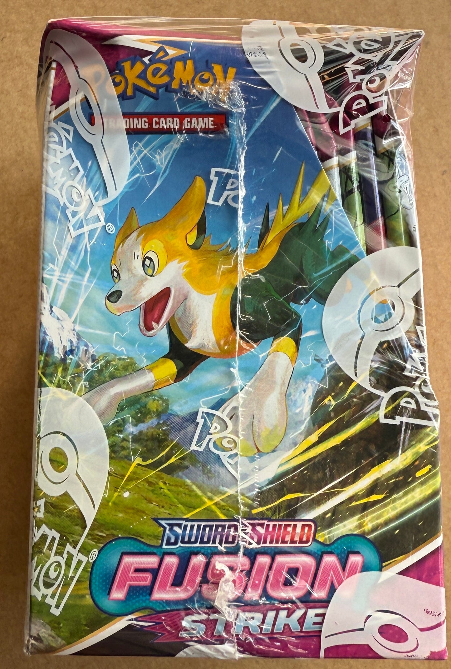 Fusion Strike Booster Box (with transit damage)