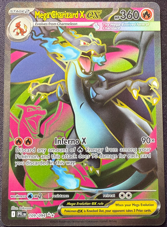 Mega Charizard ex - Phantasmal Flames - 109/094 - Ultra Rare Full Art (#1)