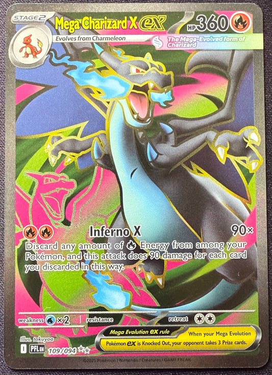 Mega Charizard ex - Phantasmal Flames - 109/094 - Ultra Rare Full Art (#2)