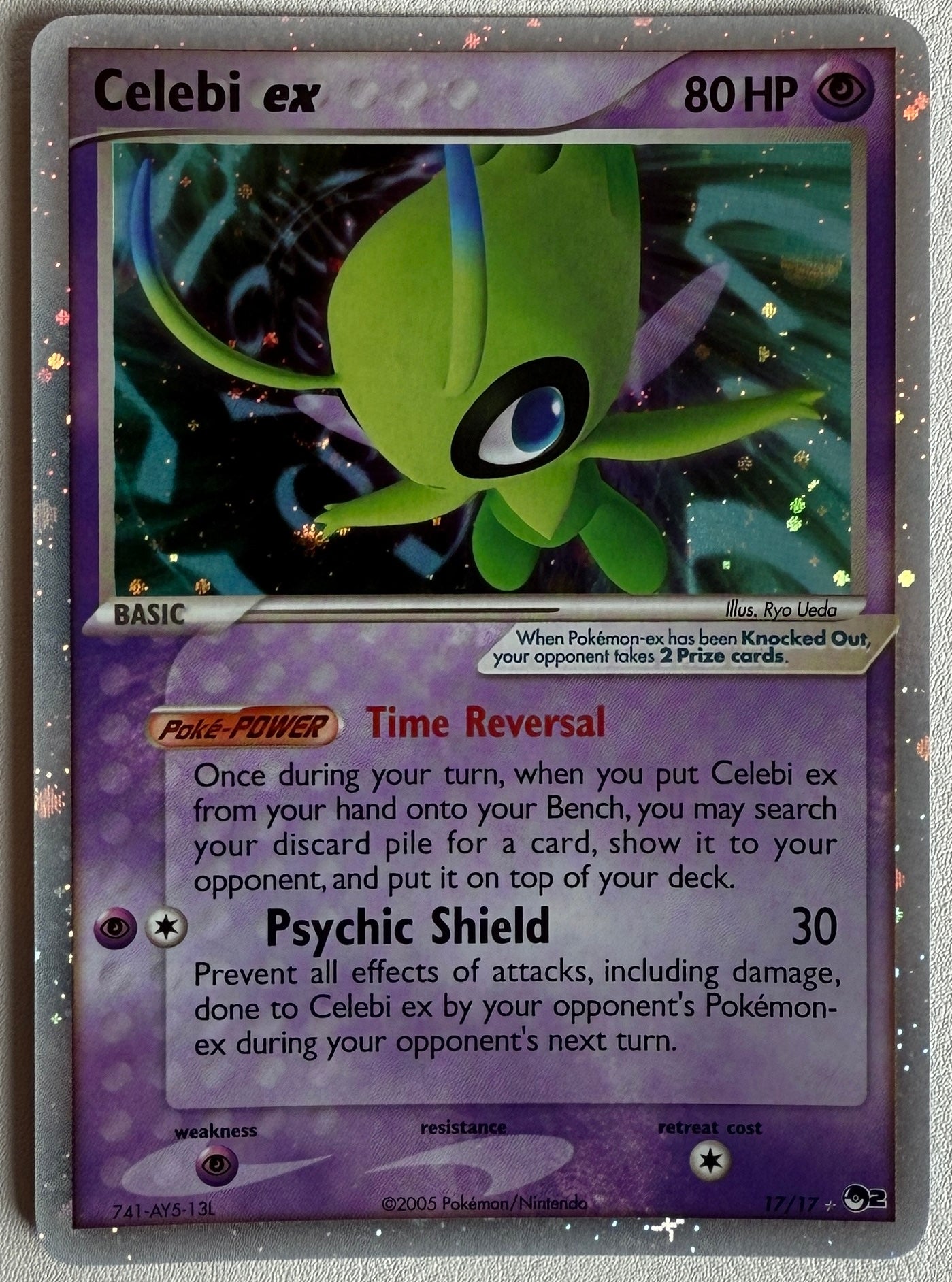 Celebi ex - POP series 2 - 17/17 - Holo Promo