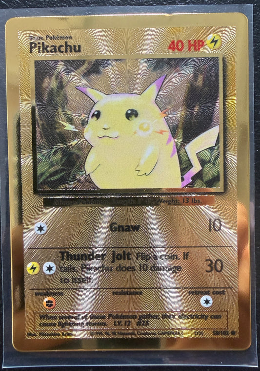 Metal Pikachu 58/102 from Celebrations UPC