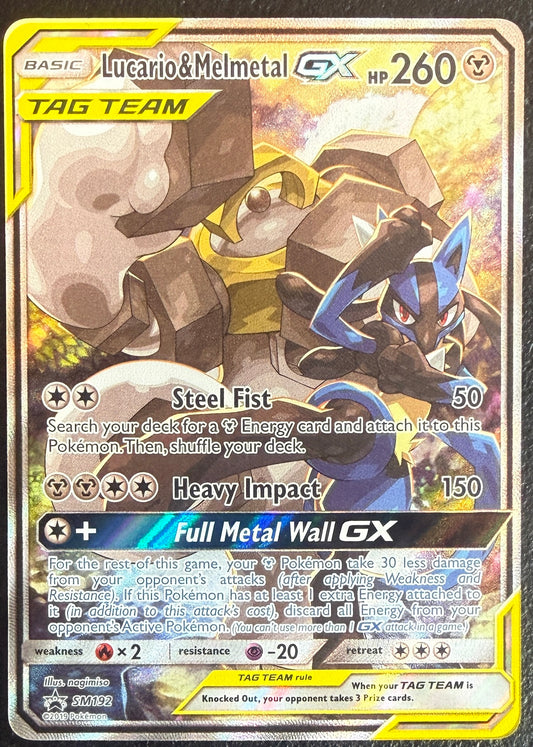 SM192 - Lucario & Melmetal GX - SM Promo (MPish)