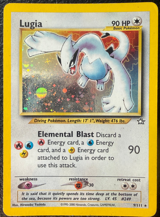 Lugia - Neo Genesis - 9/111 - Holo Rare (HP)