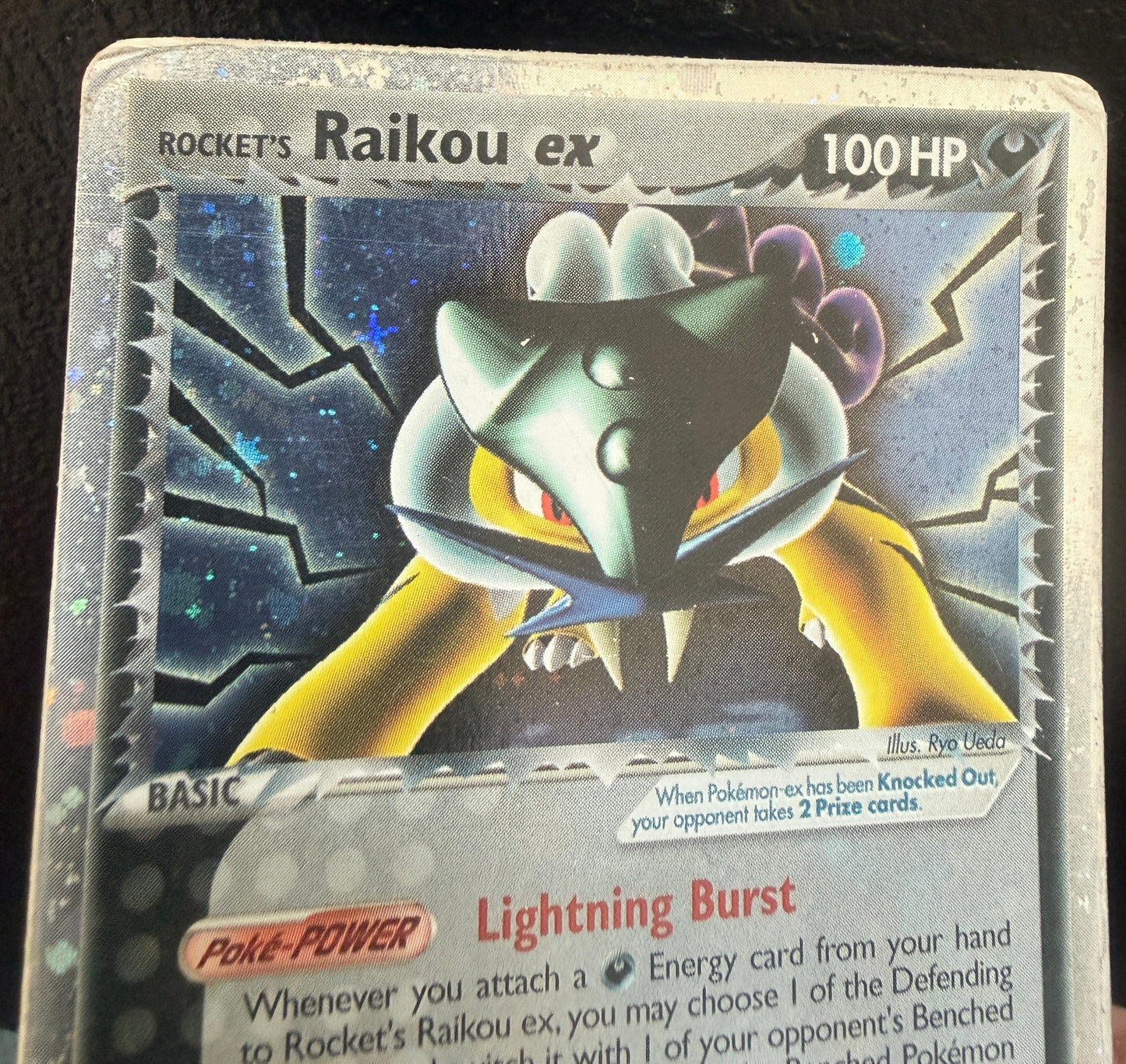 Rocket's Raikou ex - Deoxys - 108/107 - Holo Secret Rare (DMG)