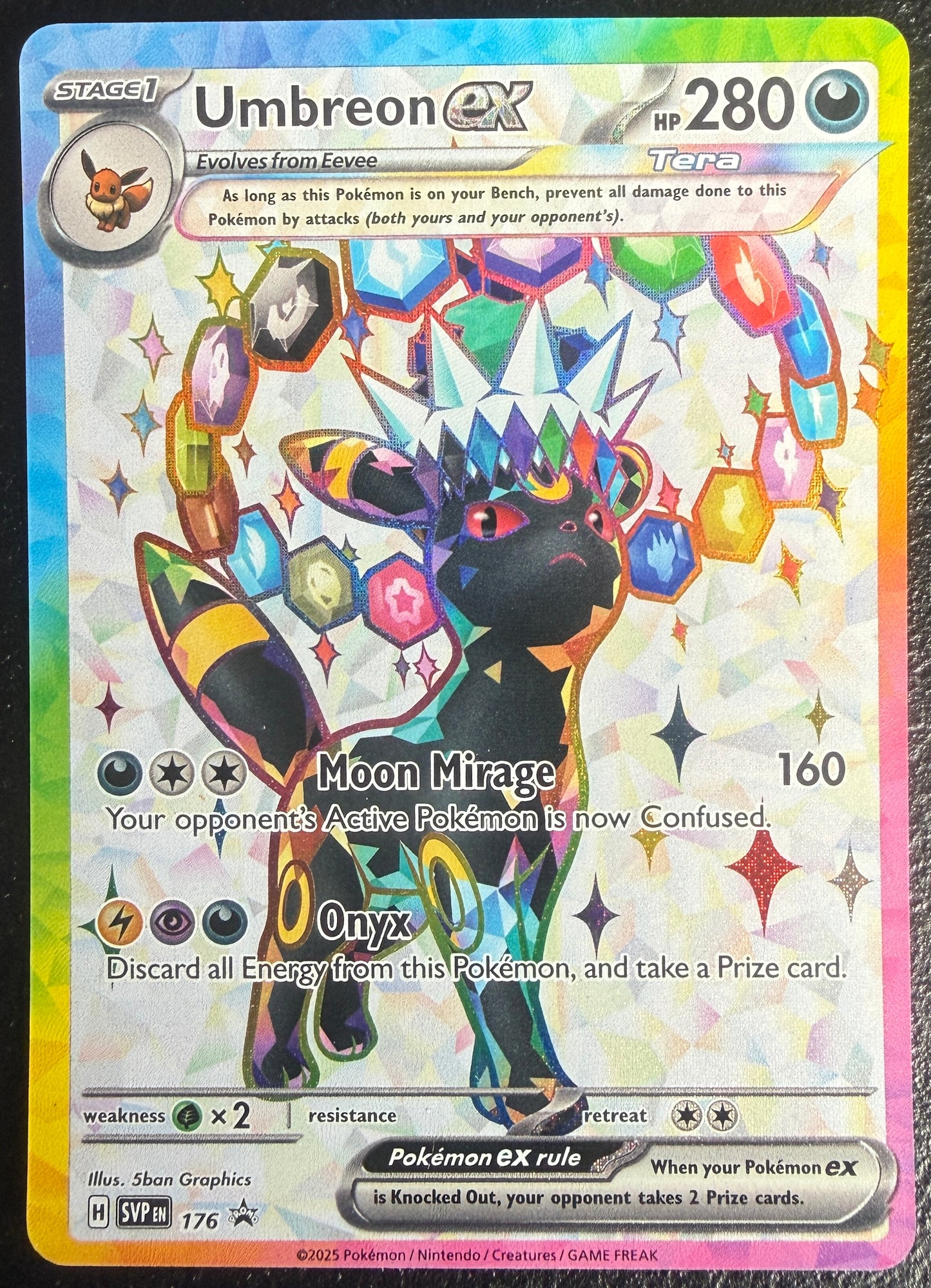 SVP176 Umbreon ex - Holo Promo