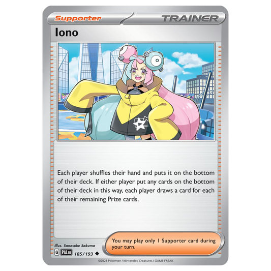 Iono - Paldea Evolved - 185/193 - Uncommon