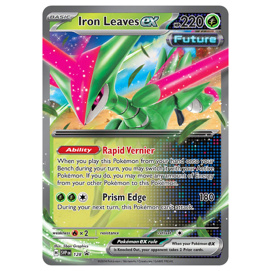 SVP128 Iron Leaves ex - Holo Promo
