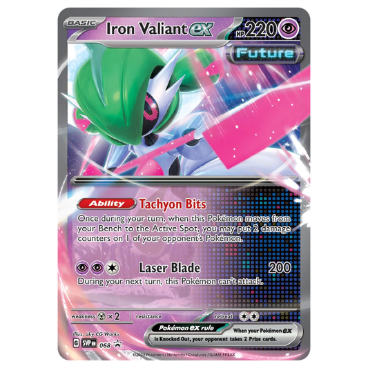 SVP068 Iron Valiant ex - Holo Promo